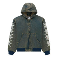 Sp5der Webstone Denim Jacket 'Indigo' JA013SS26IND