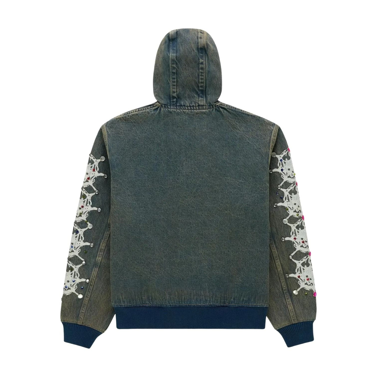 Sp5der Webstone Denim Jacket 'Indigo' JA013SS26IND