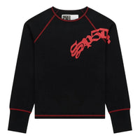 Sp5der Oxy Long-Sleeve T-Shirt 'Black' KN002SS26BLK