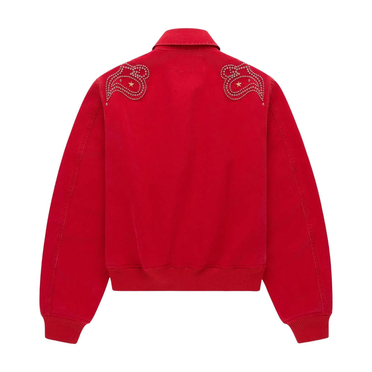 Sp5der R-05 Script Bomber Jacket 'Red' JA012SS26RED