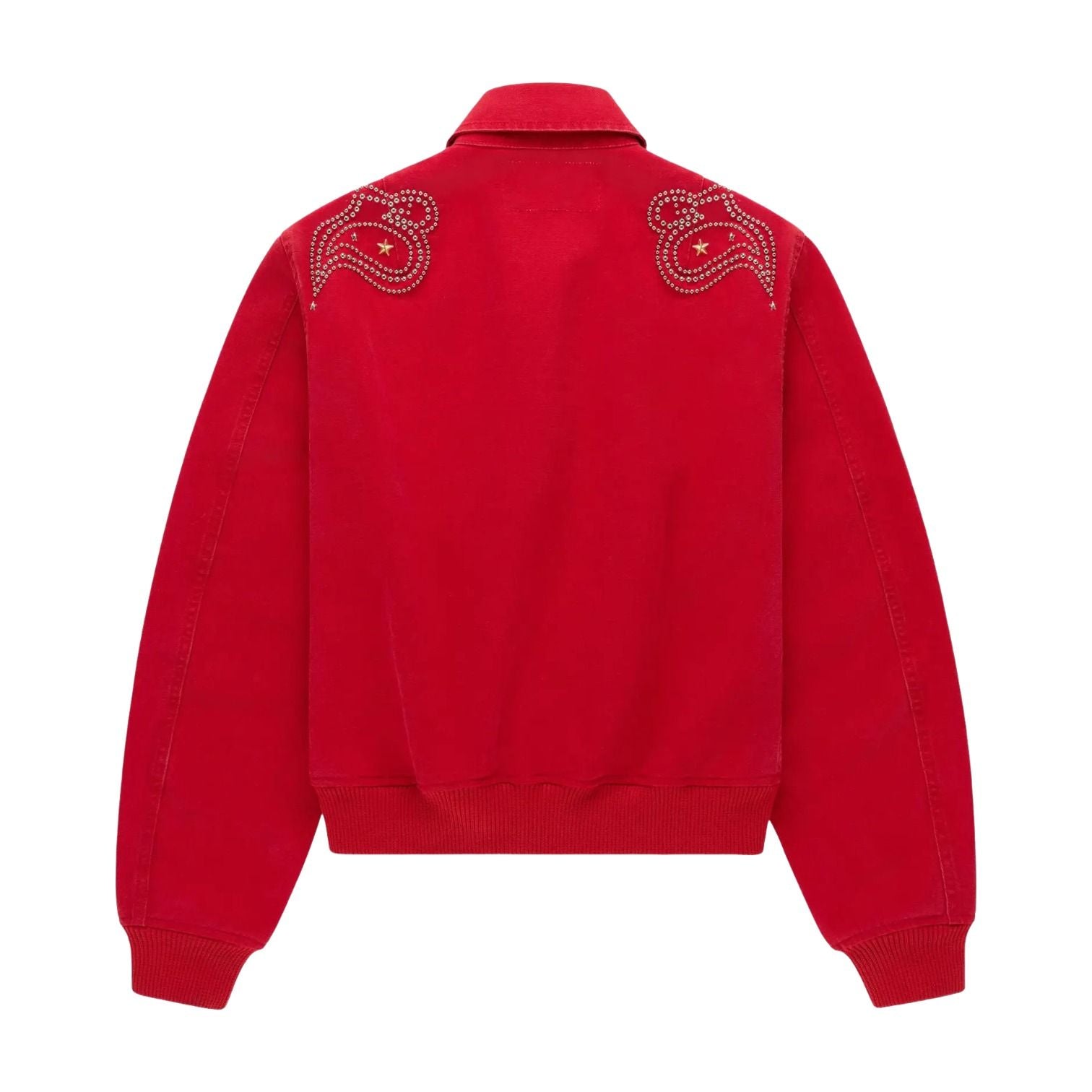 Sp5der R-05 Script Bomber Jacket 'Red' JA012SS26RED