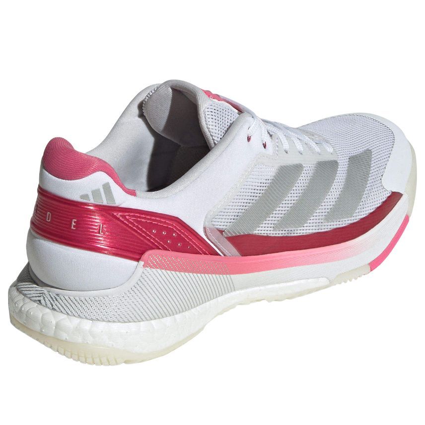 (WMNS) adidas CrazyQuick Boost 'White Silver Lucid Pink' JP9588
