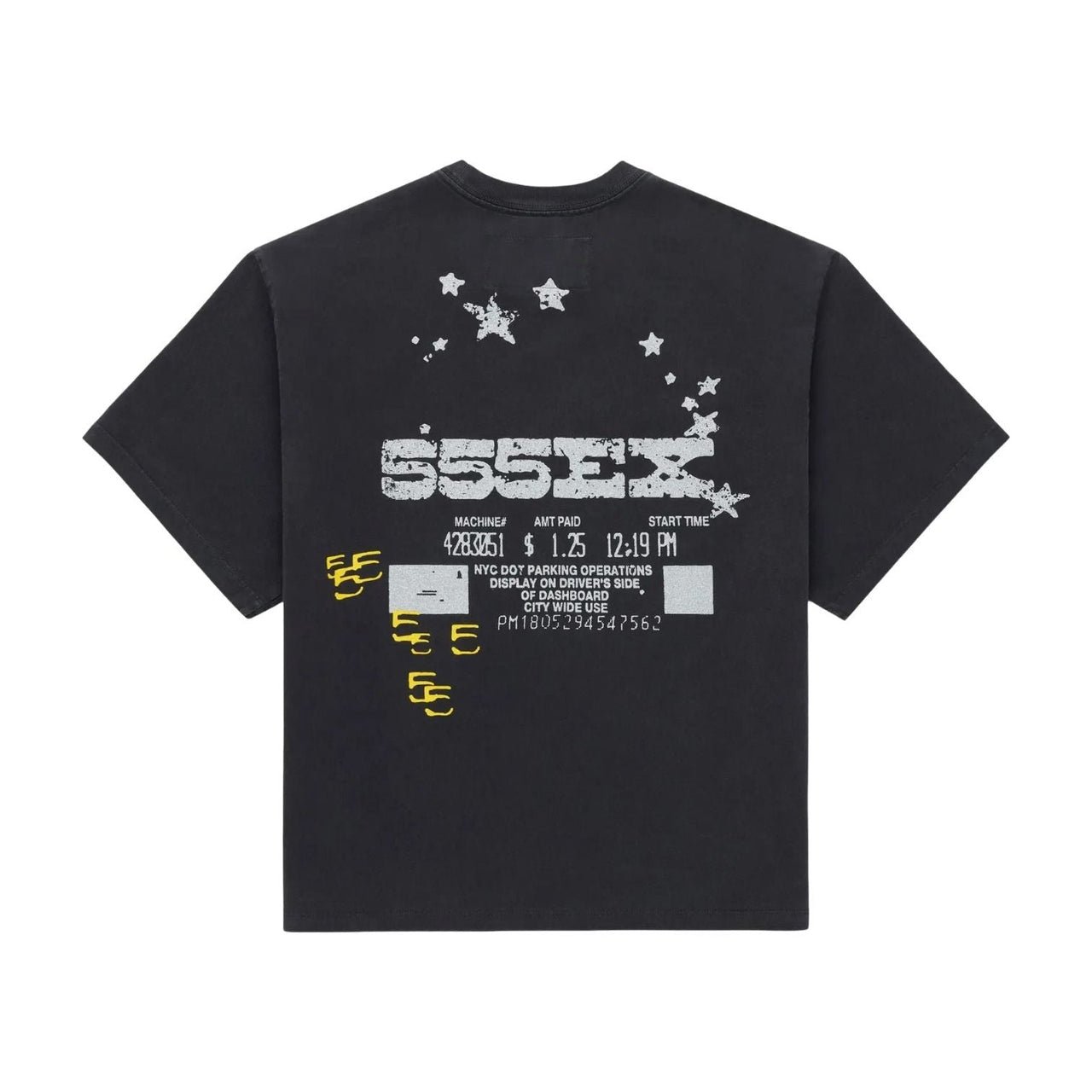 Sp5der Anniversary T-Shirt 'Black' TE018SS26BLK
