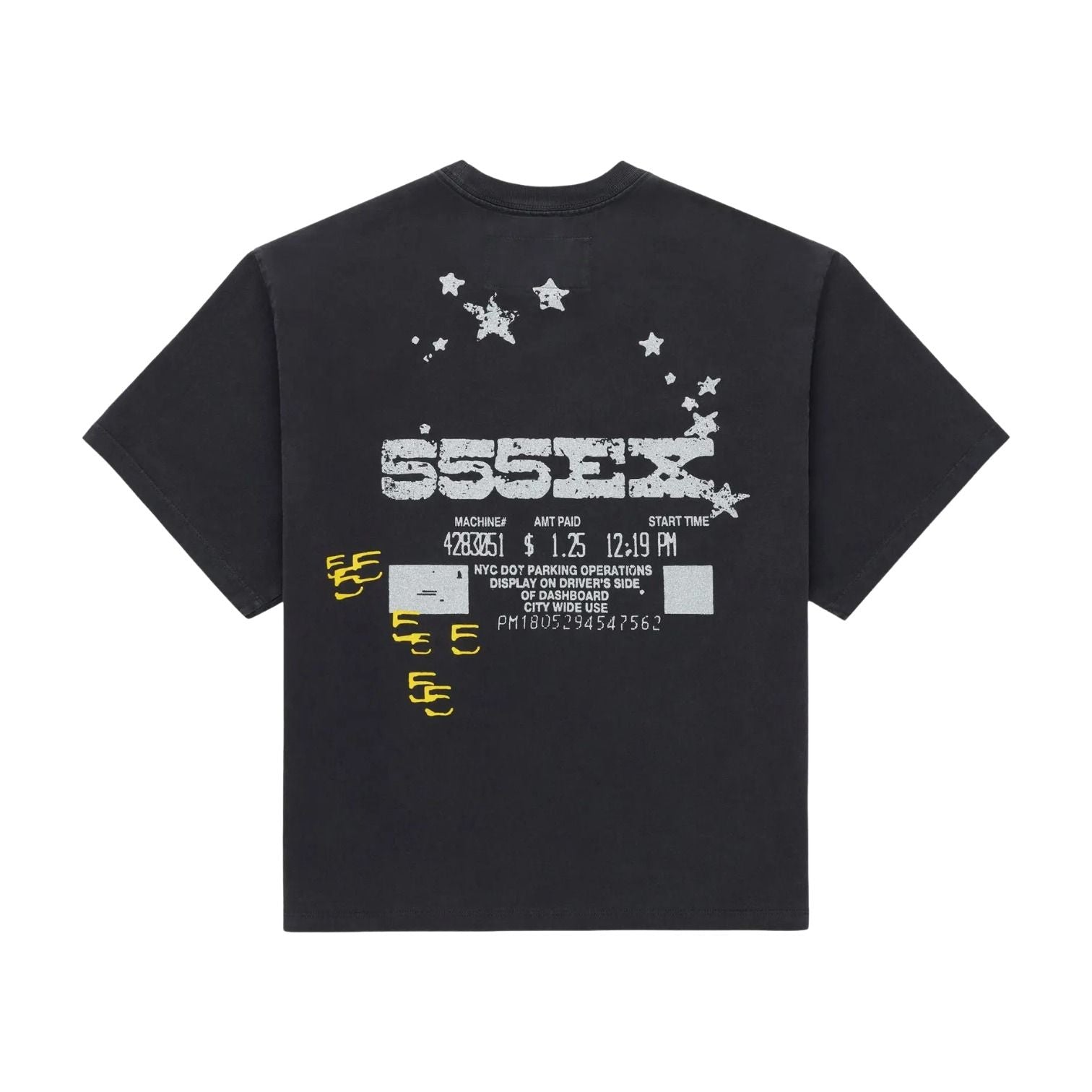 Sp5der Anniversary T-Shirt 'Black' TE018SS26BLK