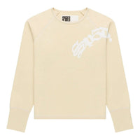 Sp5der Oxy Long-Sleeve T-Shirt  'Cream' KN002SS26CRM