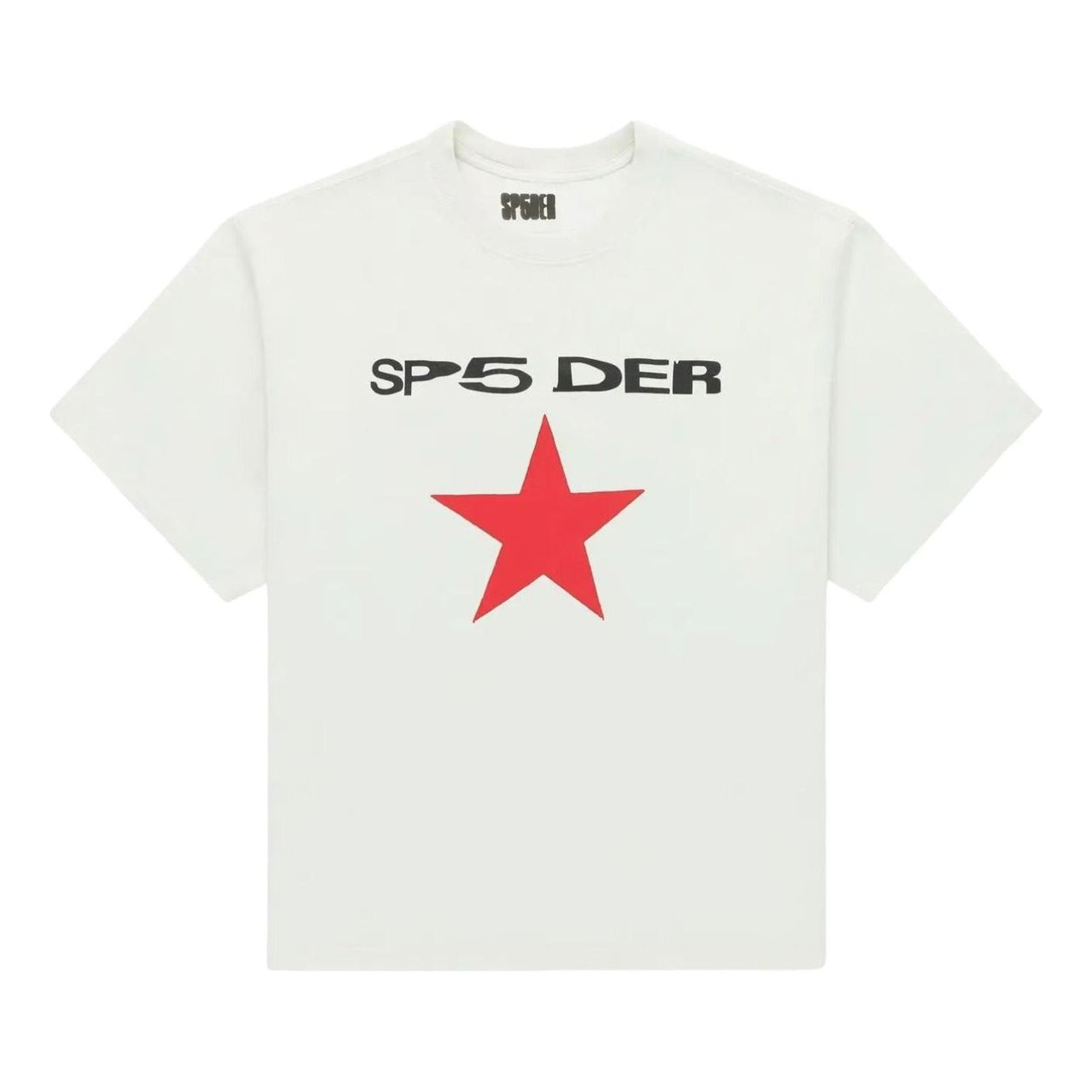 Sp5der Five Point T-Shirt 'White' TE022SS26WHT
