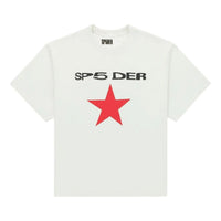 Sp5der Five Point T-Shirt 'White' TE022SS26WHT