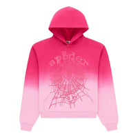 Sp5der OG Web Ombre Hoodie 'Pink' ST008SS26PNK