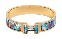 HERMES Bangles Women's Gold