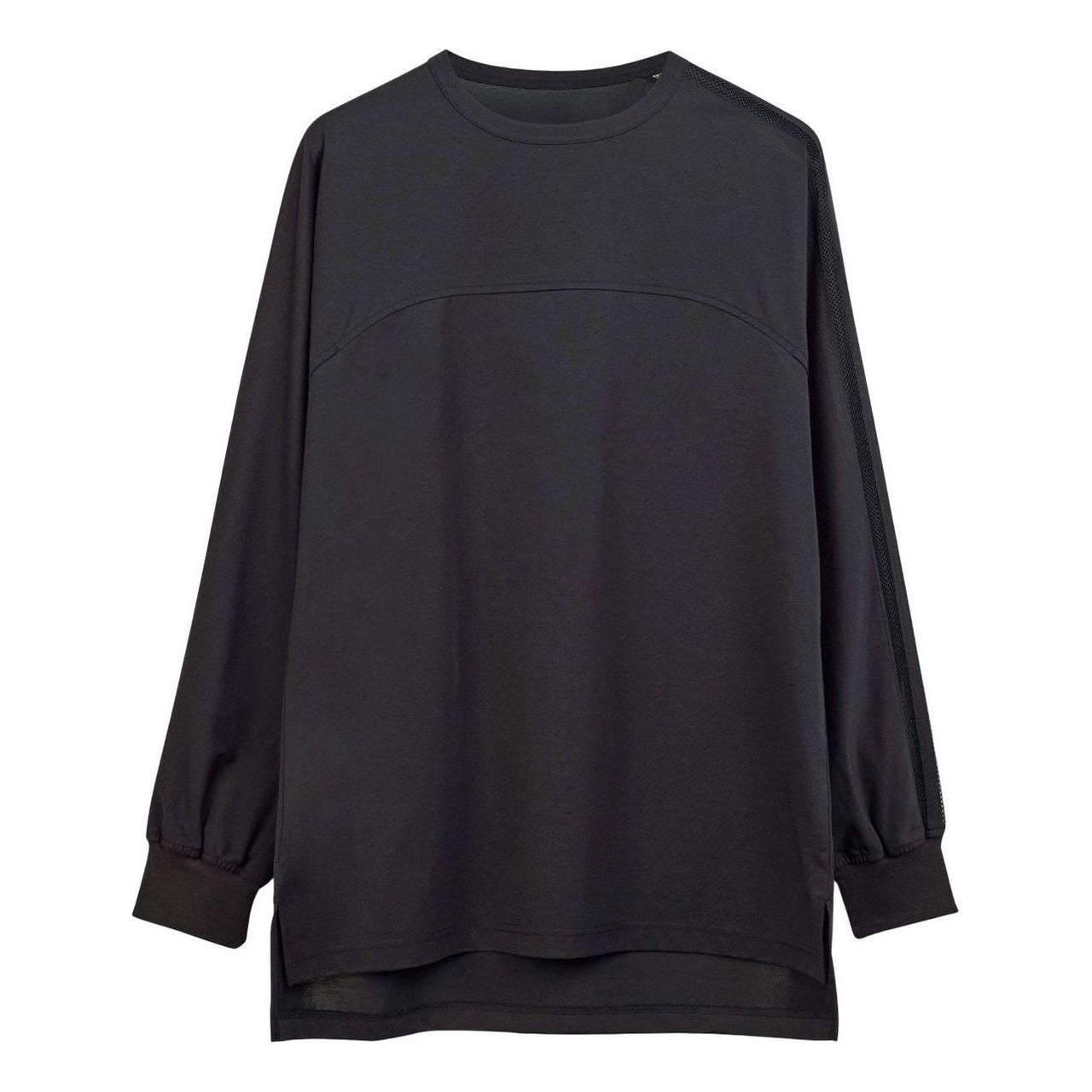 adidas Y-3 Mesh Stripes Long Sleeve Top Asia Sizing 'Black' JL8309
