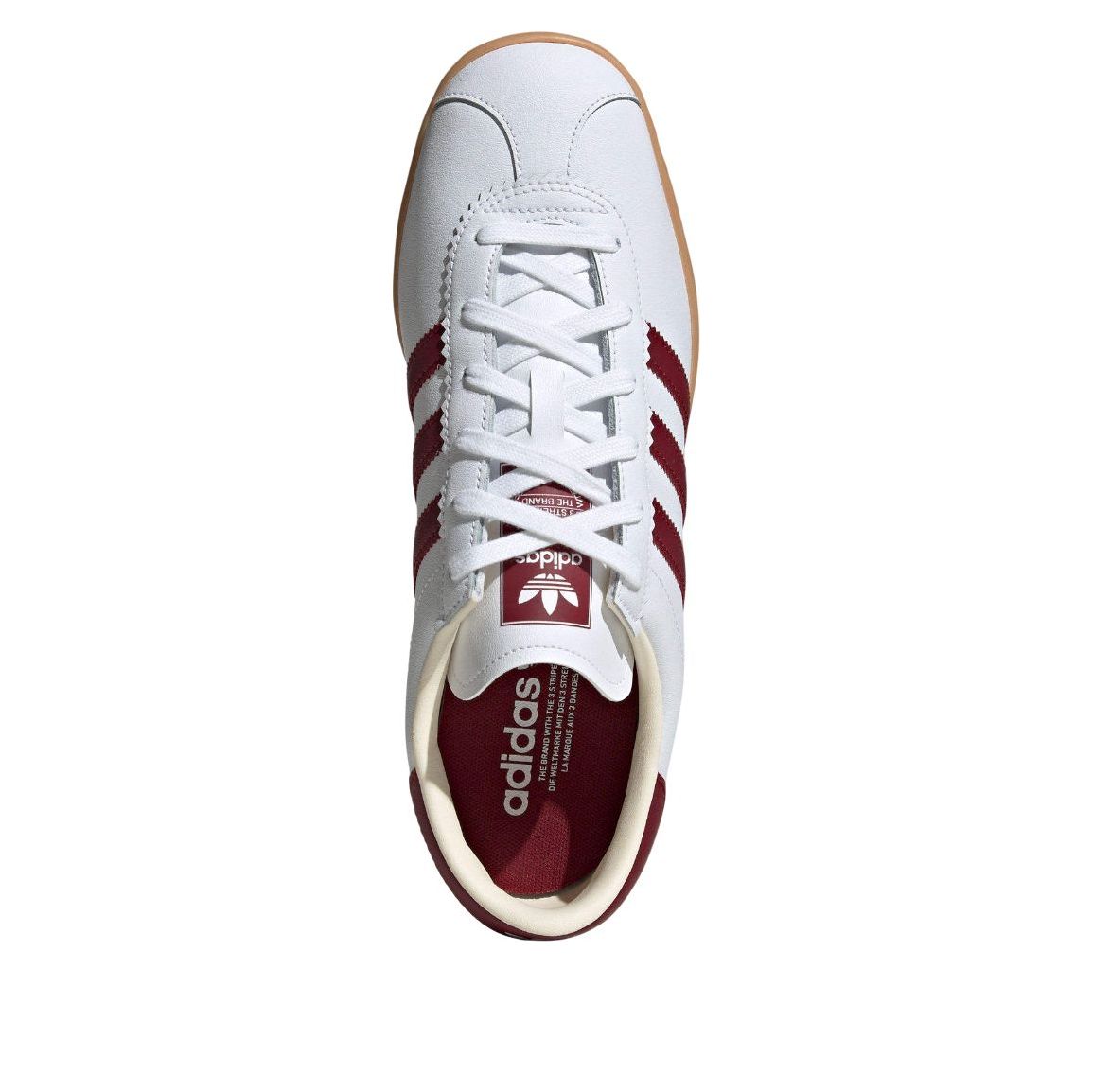 adidas Stadt 'White Dark Red Gum' JR9568