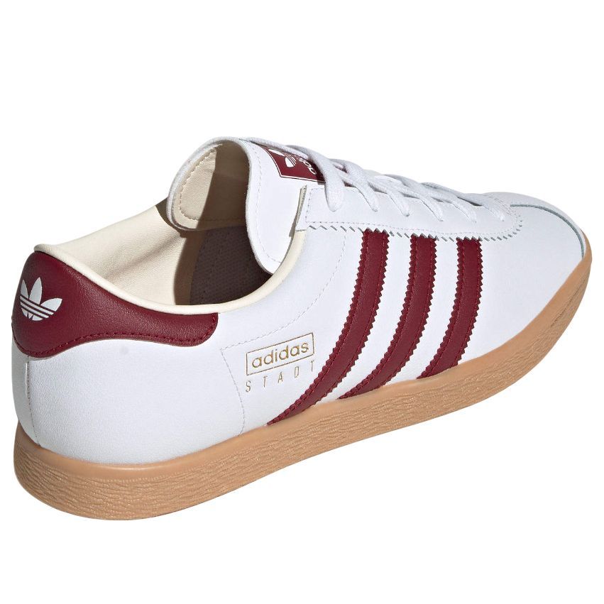 adidas Stadt 'White Dark Red Gum' JR9568