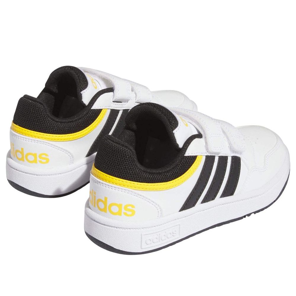 (PS) adidas Hoops Lifestyle 'White Black Yellow' IF5316