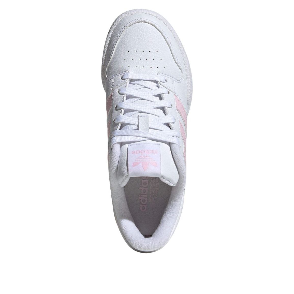 (GS) adidas Team Court 2.0 STR 'White Pink' ID6632