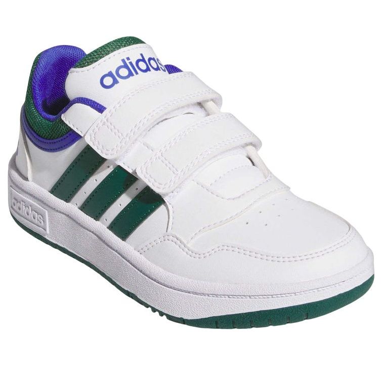 (PS) adidas Hoops Lifestyle 'White Green Purple' IH7896