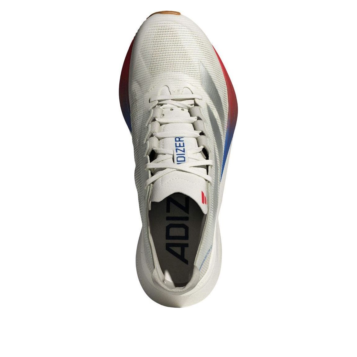 (WMNS) adidas Adizero Boston 12 'Core White Matte Silver Pure Ruby' JI4480
