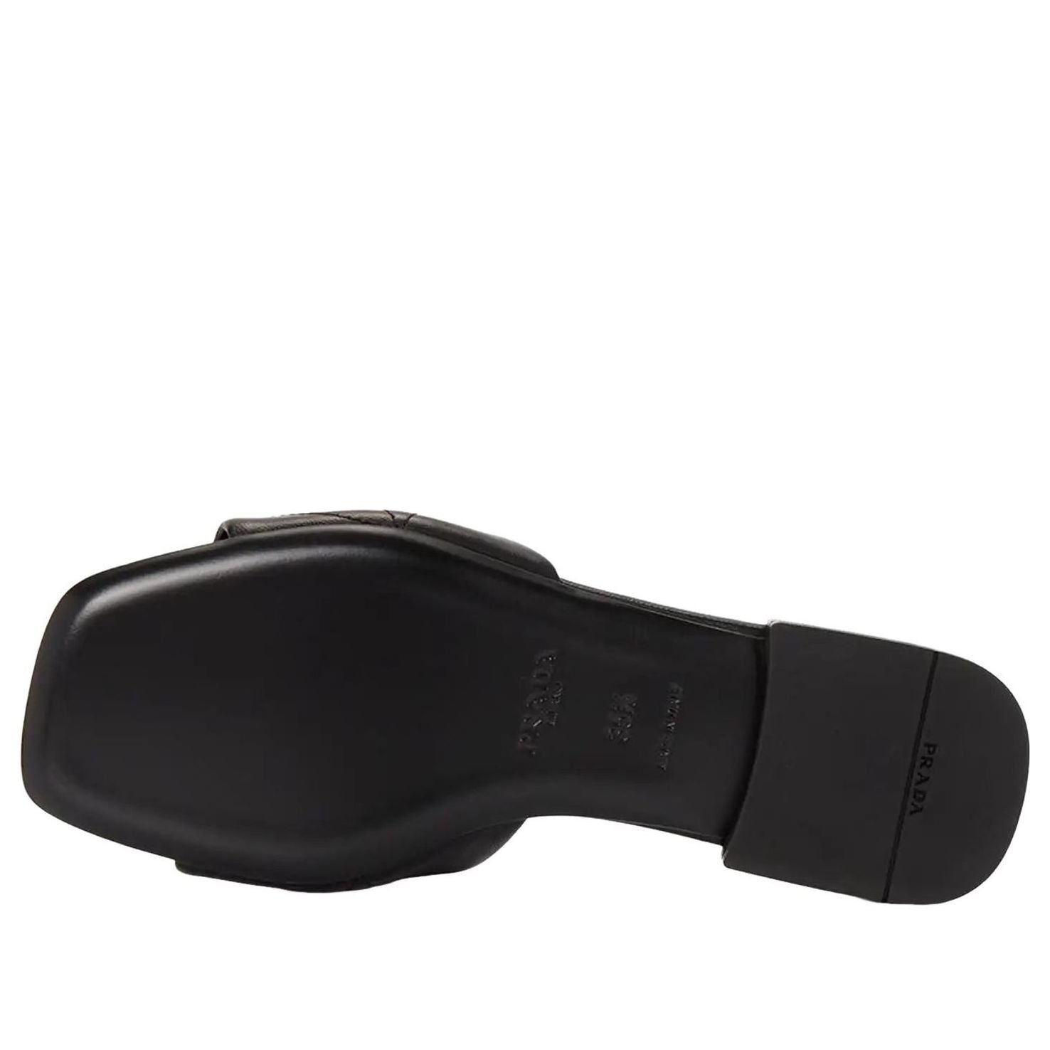 (WMNS) PRADA SS24 Quilted Nappa Leather Sabots 'Black' 1XX583-038-F0002-B010