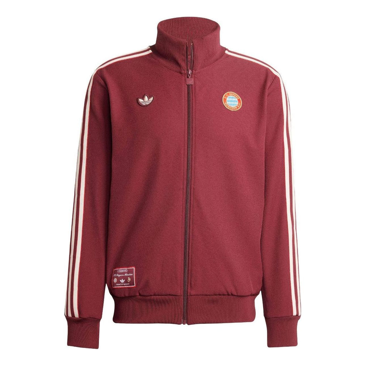 adidas FC Bayern Terrace Icons Track Top Asia Sizing 'Red' JF0582