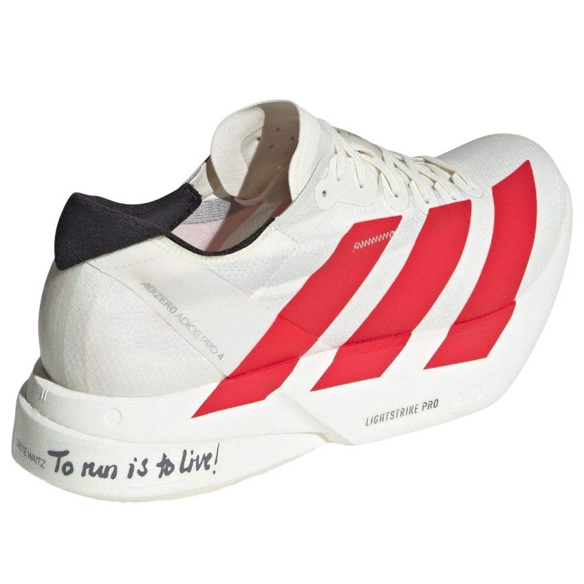 adidas Adizero Adios Pro 4 'White Red' JR6363