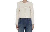 CELINE Dani Jacket In Boutis Cotton
