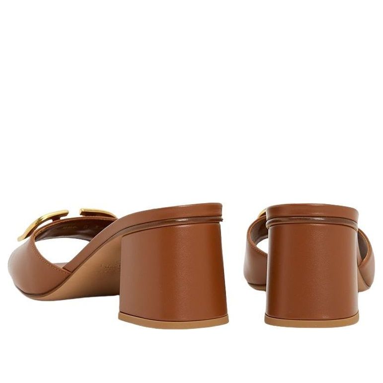 (WMNS) Valentino SS25 V Logo Signature Sandal 'Brown' S0HA6DSHHG5