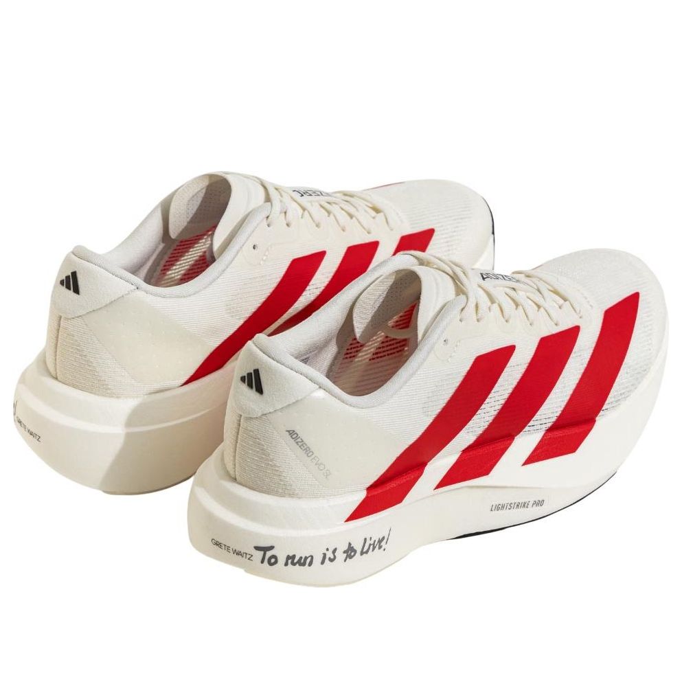 adidas Adizero Evo SL 'White Red' JS1182