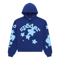 Sp5der Beluga Hoodie 'Navy' ST004SS26NVY