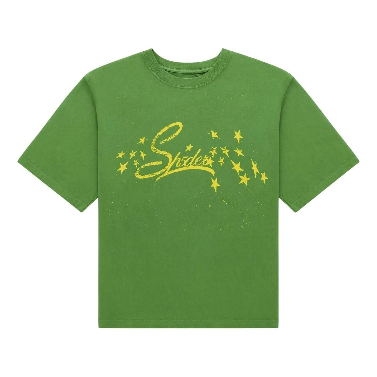 Sp5der Kelly Green Cuntry Spray T-Shirt 'Kelly Green' TE002SS26KGR