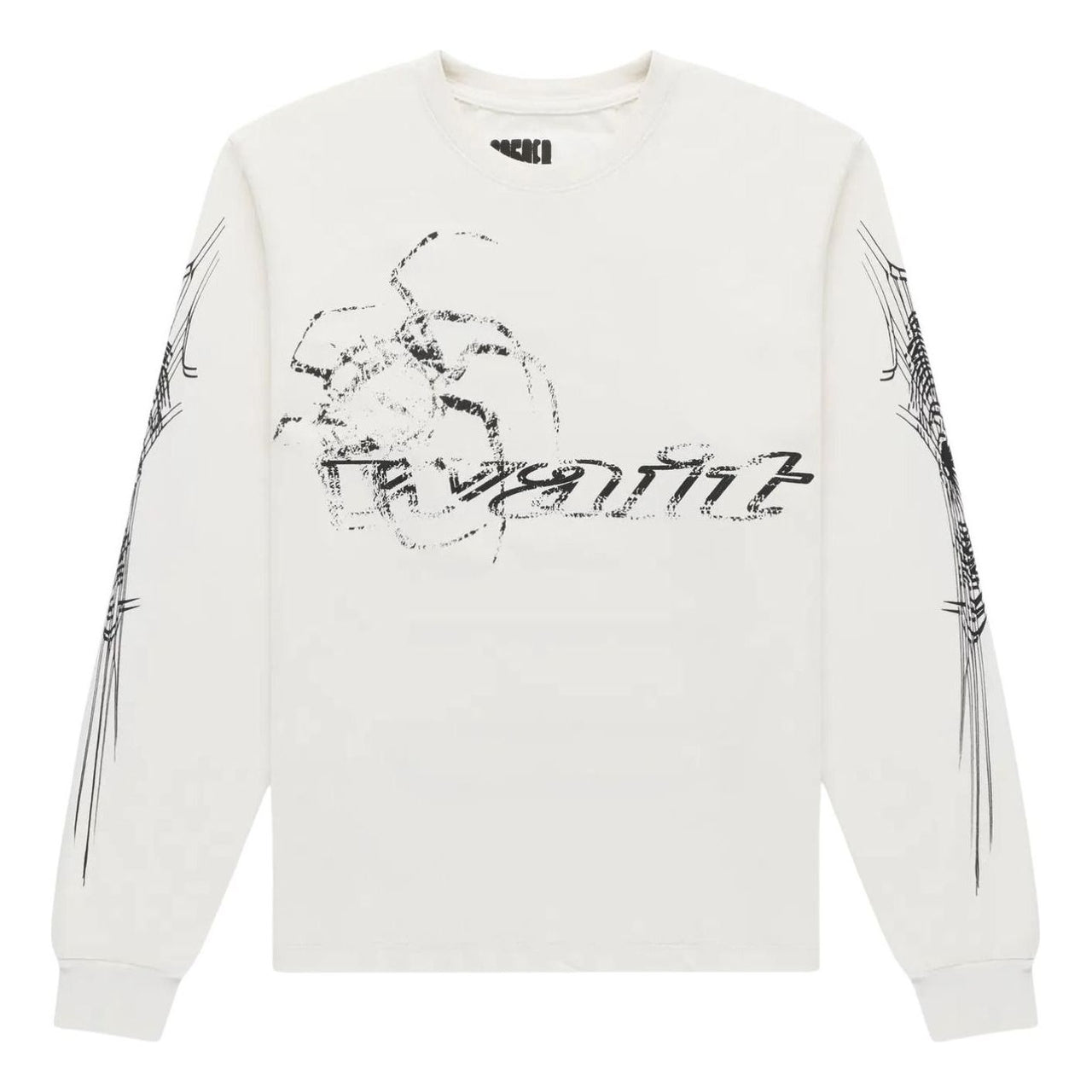 Sp5der White Wait Long-Sleeve T-Shirt 'White' TE032SS26WHT