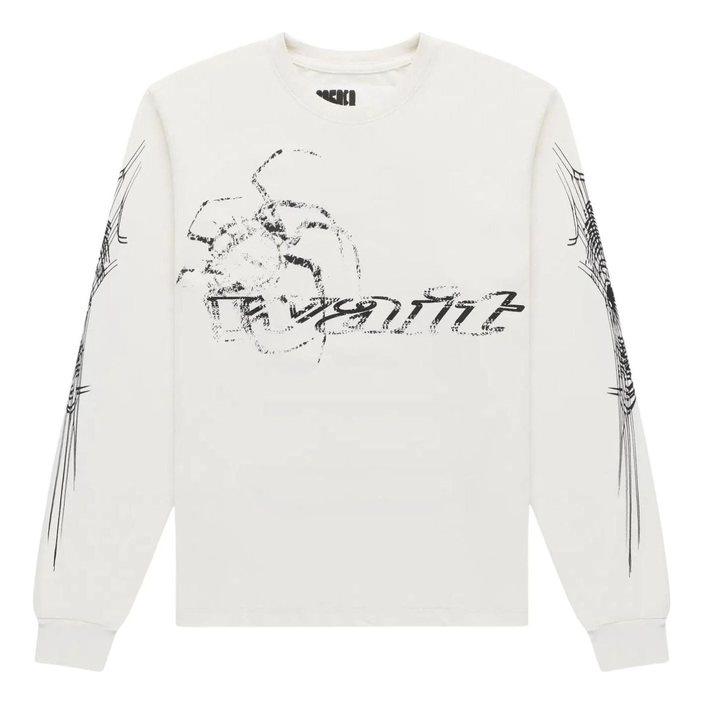 Sp5der White Wait Long-Sleeve T-Shirt 'White' TE032SS26WHT