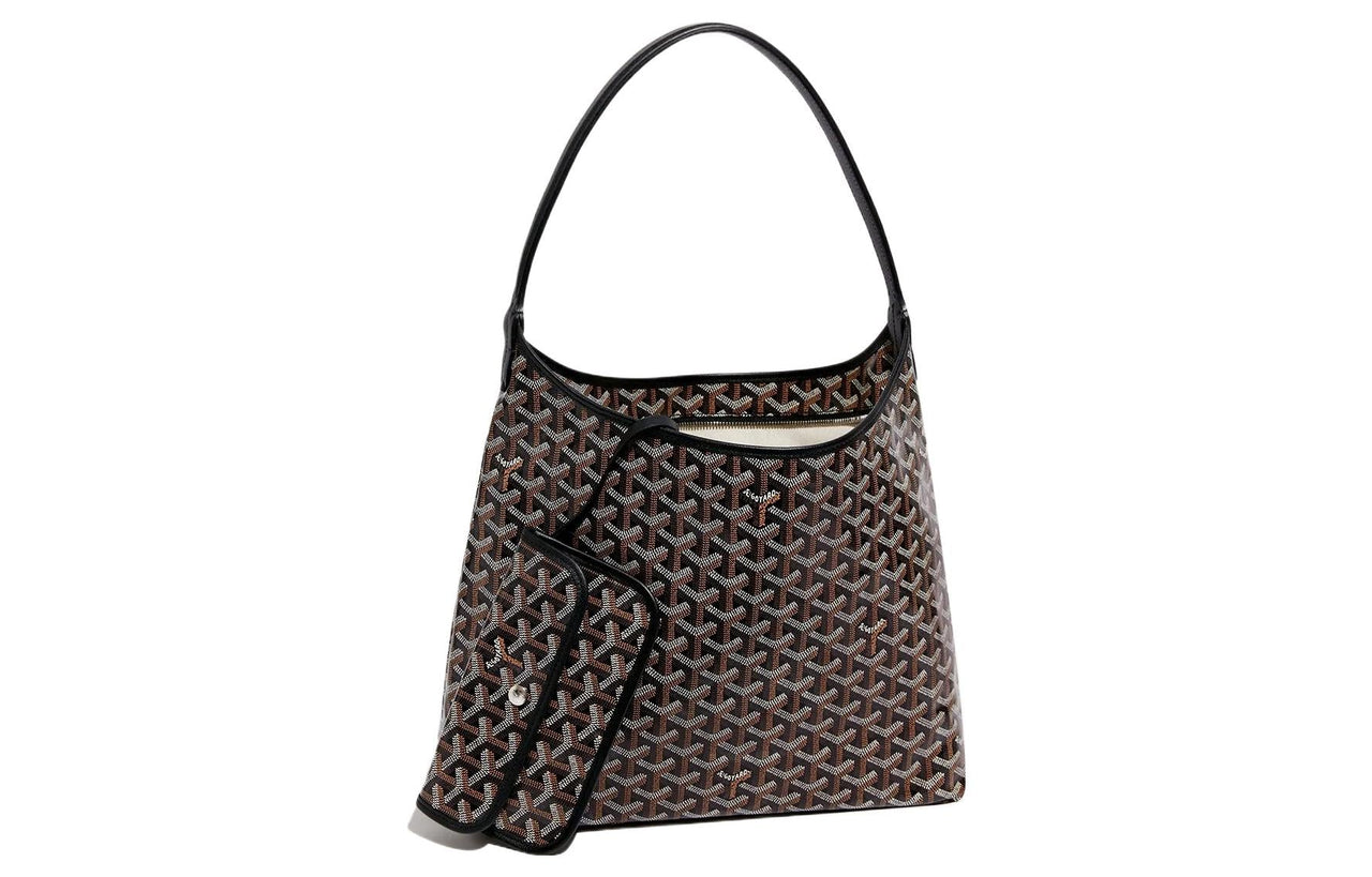 GOYARD Bohème Hobo Canvas With Leather Hobo Bag Shoulder Bag Shoulder Bag Women's