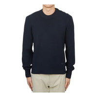 AMI Cotton Merino Wool Knit 'Navy' HKS039-KN0055-4011