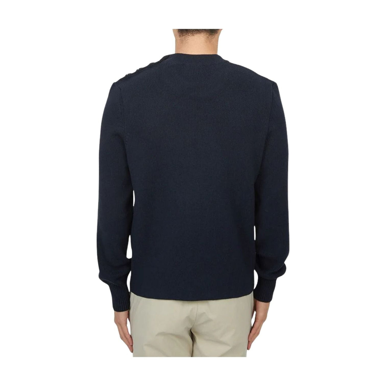 AMI Cotton Merino Wool Knit 'Navy' HKS039-KN0055-4011