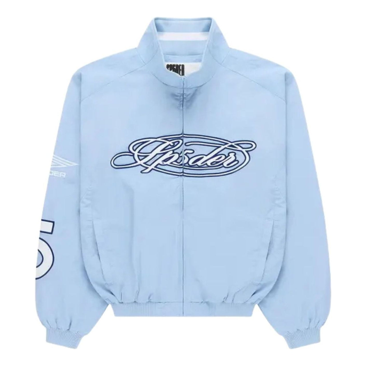 SP5DER Script Warm Up Jacket 'Rock Blue' JA003SS26RBL