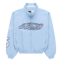 SP5DER Script Warm Up Jacket 'Rock Blue' JA003SS26RBL