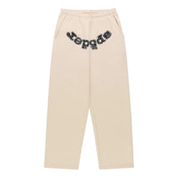 SP5DER Mixed Stone Og Logo Sweatpant 'Cream' SB017SS26CRM