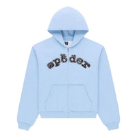 SP5DER Mixed Stone Og V2 Zip Hoodie 'Rock Blue' ST019SS26RBL