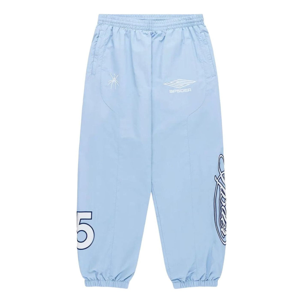 SP5DER Script Warm Up Pant 'Rock Blue' PA003SS26RBL