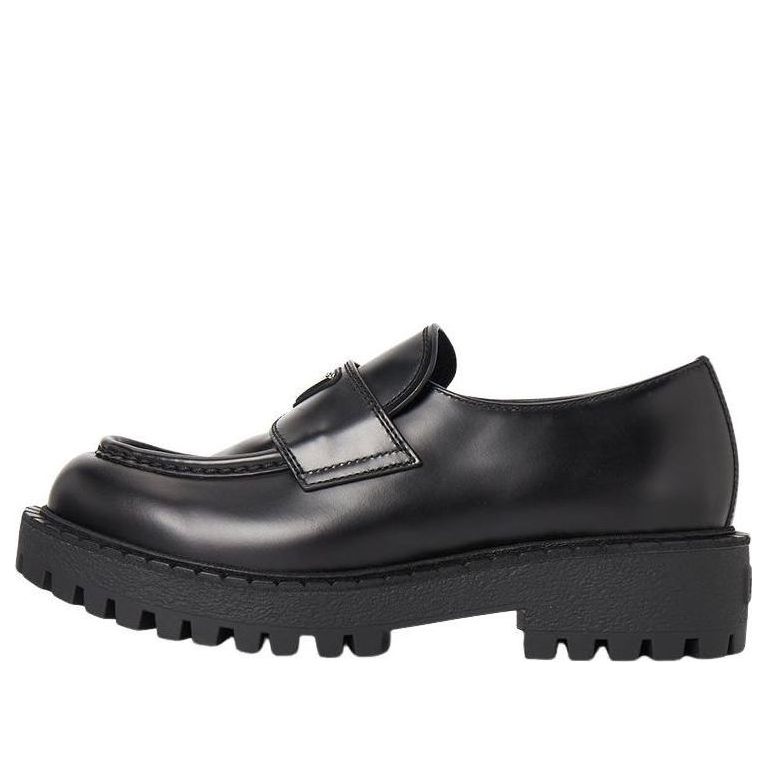 PRADA FW25 Lug Sole Loafer 'Black' 2DE151-B4L-F0002
