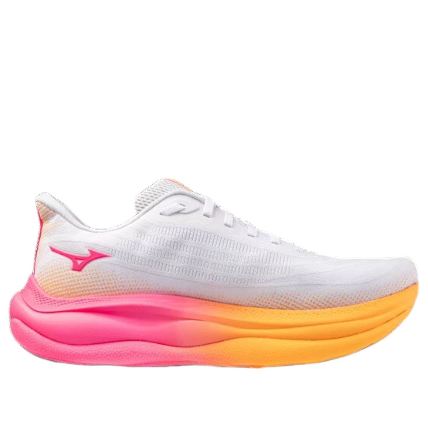 Mizuno Wave Sky 9 'White Orange Pink' J1GD255401