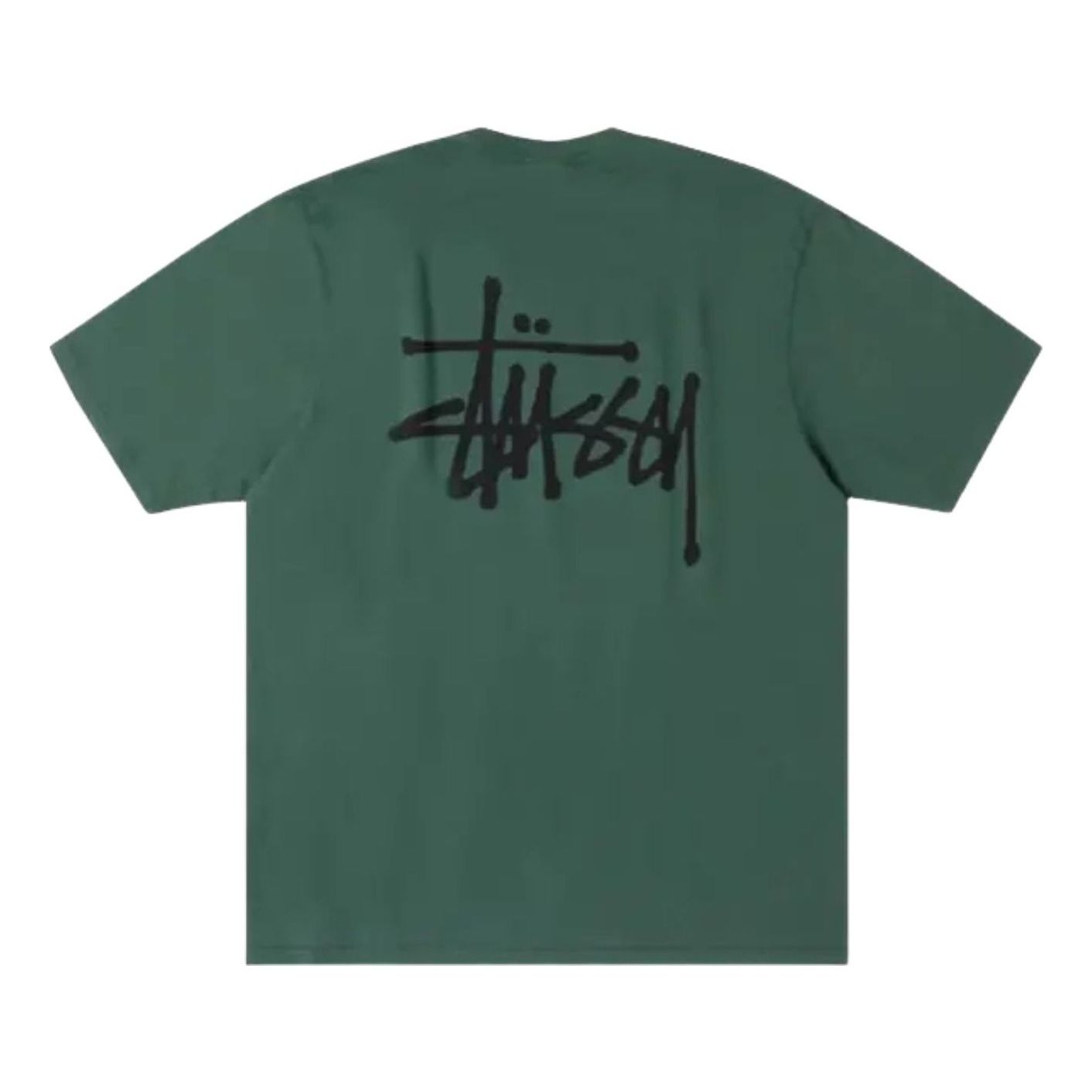 Stussy Basic Pigment Dyed T-Shirt 'Pine' 1905001-PINE