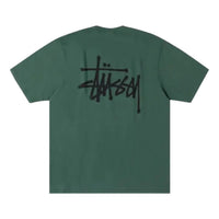Stussy Basic Pigment Dyed T-Shirt 'Pine' 1905001-PINE