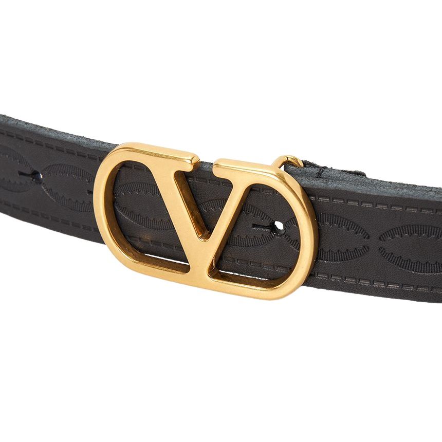 Valentino FW25 V-Logo Signature Belt 'Black' T0SM3ZIM0NO