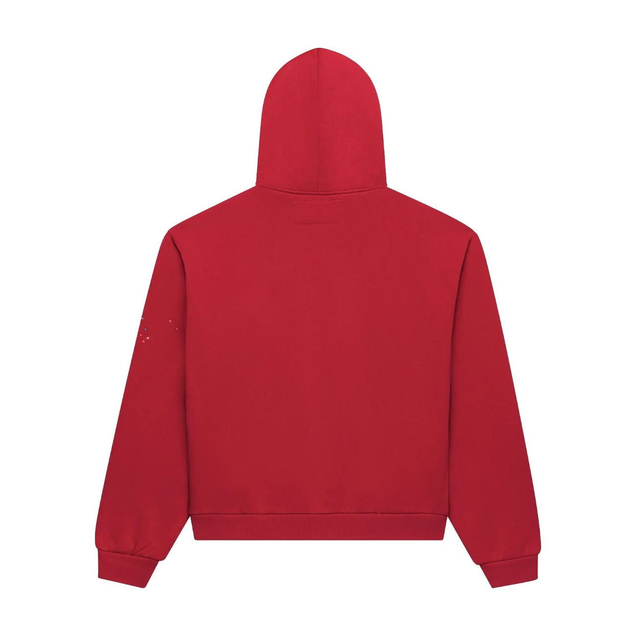 Sp5der Angel Number Zip Hoodie 'Merlot' ST044SS26MER