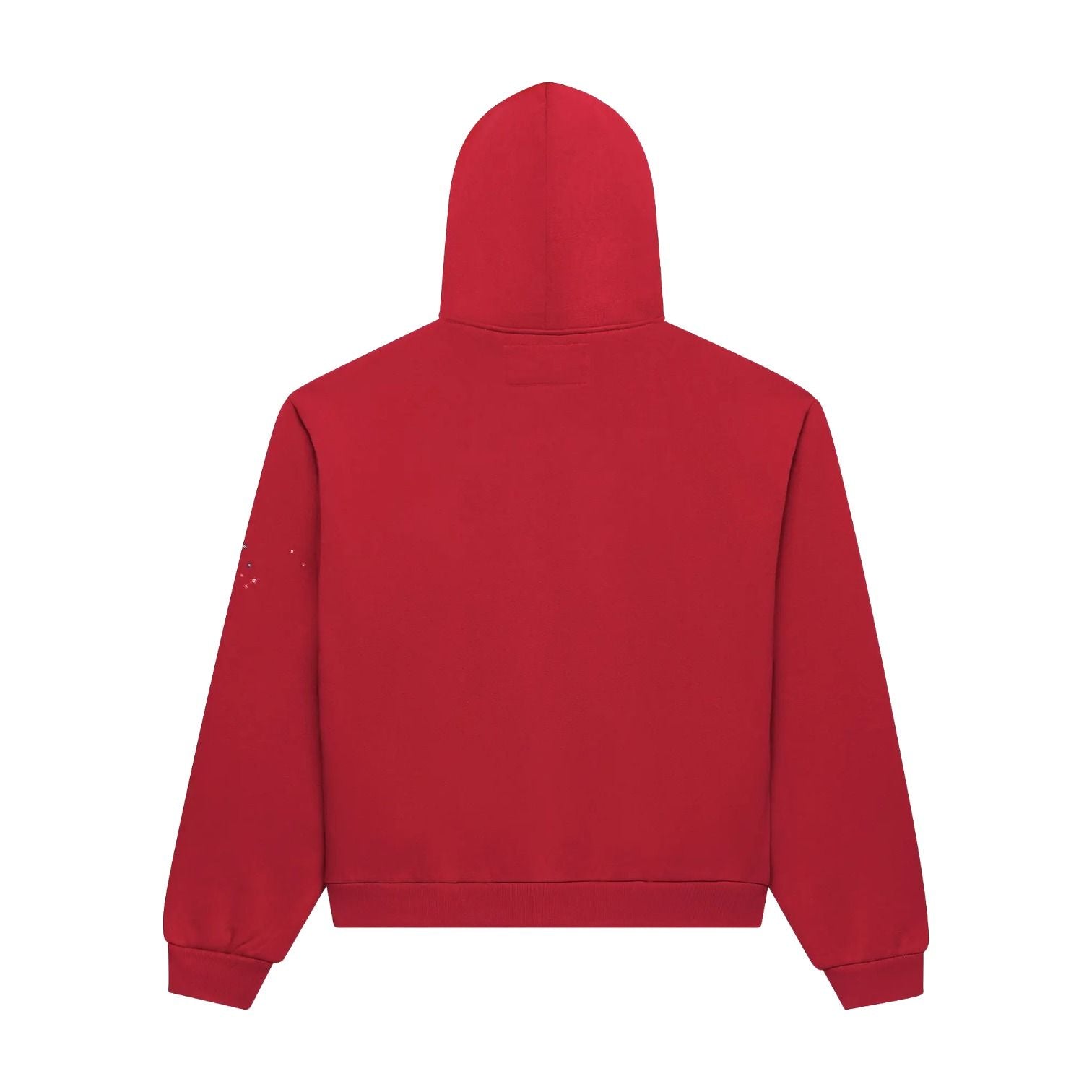Sp5der Angel Number Zip Hoodie 'Merlot' ST044SS26MER