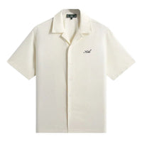 KITH Silk Cotton Thompson Camp Collar Shirt 'Sandrift' KHM031760-104
