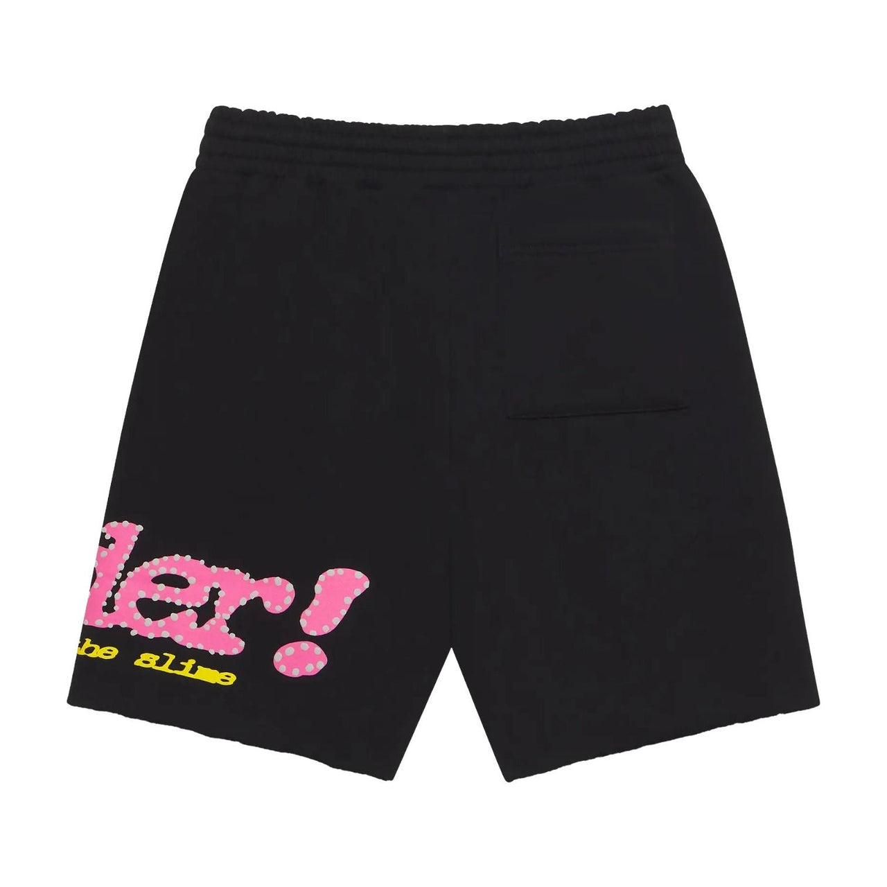 Sp5der Punk V2 Sweatshort 'Black' SH010SS26BLK
