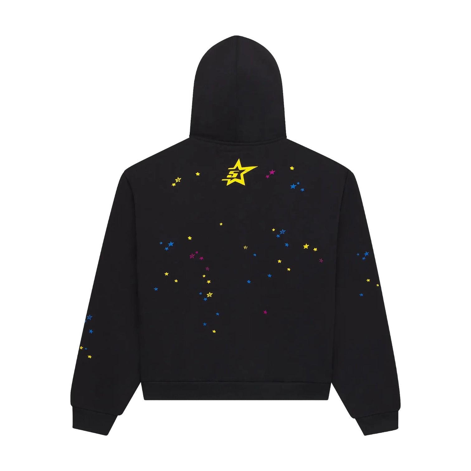 Sp5der Punk V2 Zip Up 'Black' ST046SS26BLK