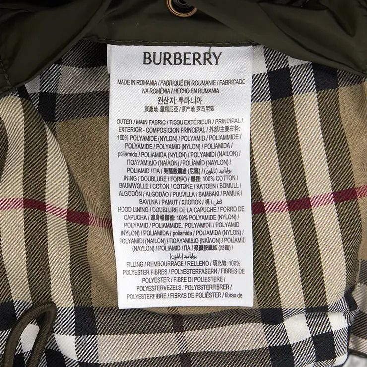 (WMNS) Burberry Hillgate Quilted Coat 'Green' 81103241