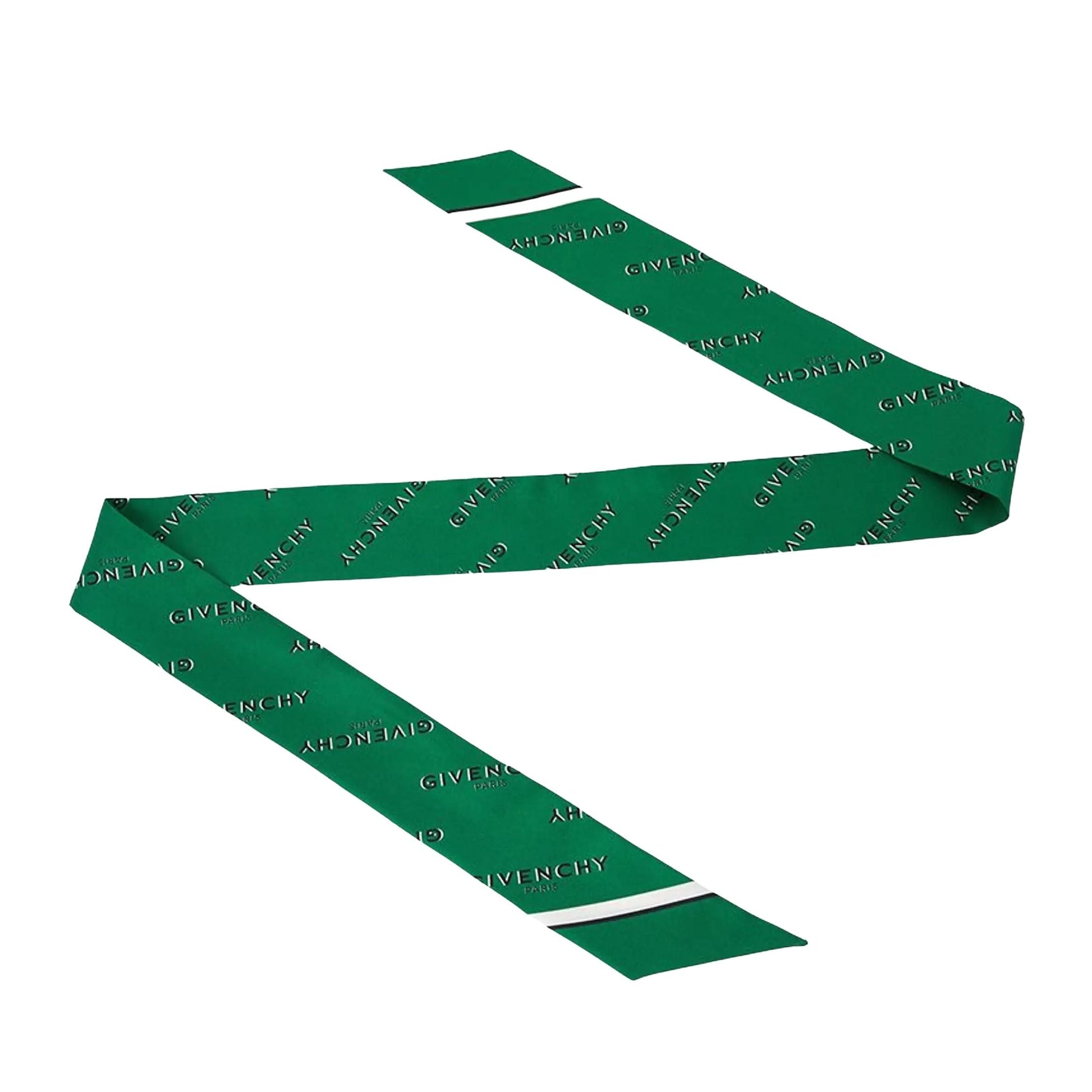 (WMNS) Givenchy SS26 GIVENCHY Shadow Bicolor Bandeau in Silk 'Emerald Green' BG00P3G002-320